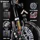 比博士GS9前減震九號E300P E200P E100 E80C E150MK2 M395C NZ MZMIX小牛NXT N1S NQI極核AE4 AE5減震器 GS9前輪一套(顏色備注)包調居中 適