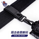 ZJZ阻擊者腰帶腰封鷹嘴鉤戶外MOLLE安全掛扣強(qiáng)力尼龍魔術(shù)貼鑰匙掛扣 黑色 均碼