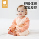 貝肽斯嬰兒衣服春秋款寶寶連體衣新生嬰幼兒哈衣打底舒絨棉睡衣