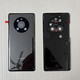 Z適用華為mate40pro原裝后蓋mate40純?cè)饳C(jī)99新玻璃后殼原廠背屏 Mate40Pro亮黑色原拆99新