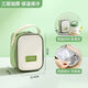 維諾亞早餐保溫袋小號迷你牛津布手提袋飯盒袋上班族學(xué)生便當袋加厚餐包 【加厚錫箔款】小號早餐杯保溫袋 【升級款】防水防油保溫袋-淺綠