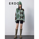 ERDOS 圓領(lǐng)菱形格紋套衫清淡雅減齡派學(xué)院風(fēng)女針織衫 淡蔚藍 170/92A/XL