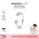 潘多拉（PANDORA）[夏之光同款]時刻雙星戒指套裝開口設(shè)計精致七夕情人節(jié)禮物送女友