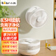 小熊（Bear）USB充電電風(fēng)扇落地扇便攜式臺立辦公桌面電扇小型折疊小風(fēng)扇廚房宿舍迷你無線露營戶外大風(fēng)力輕音 DFS-F05N1負(fù)離子凈化充電款8.5H長續(xù)航