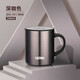 膳魔師THERMOS 新款保溫泡茶咖啡杯辦公室男女水杯子情侶JDG-351 團(tuán)購定制LOGO 咖色JDG-351/340ml