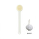 MUJI COM無(wú)印良品【商場(chǎng)同款】洗澡刷背神器軟毛女士長(cháng)柄搓背后背擦背刷子 沐浴刷【白】+沐浴球+掛鉤