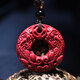慈靈閣朱砂吊墜紫金砂雙貔貅掛件平安扣轉(zhuǎn)運(yùn)圈項(xiàng)鏈男士女時(shí)來運(yùn)轉(zhuǎn)飾品
