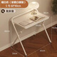 坤奉免安裝折疊桌子書(shū)桌電腦桌家用簡(jiǎn)易出租房長(cháng)方形工作臺床邊學(xué)習桌 大號【S號60*40cm】暖白色(加固) 免安裝折疊學(xué)習桌