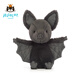 Jellycat萬(wàn)圣節新品怪誕蝙蝠動(dòng)物毛絨玩偶搞怪公仔娃娃送禮生日禮物 墨色 高15 X 寬6 CM