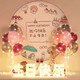 全品屋 ins生日快樂投影儀氛圍燈寶寶一周歲生日裝飾派對背景墻場景布置 祝你快樂生日投影燈光布置