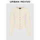 UR2024秋冬新款女裝簡(jiǎn)約休閑百搭修身針織開(kāi)衫UWM940023