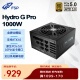 全汉（FSP）额定1000W Hydro G Pro1000 金牌全模组电源（ATX3.0标准/PCI-E5.0接口/全日系电解电容/DC-DC）