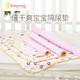貝瑞加Babyprints嬰兒隔尿墊可洗護(hù)理墊姨媽墊防水床單用品小獅子 100*70cm