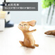 鴻日光輝創(chuàng  )意家居裝飾品萌物可愛(ài)小兔子樹(shù)脂擺件工藝品卡通小動(dòng)物生日禮物 愛(ài)笑的克斯