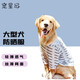 寵星記 大狗狗 衣服 冬季居家防飄毛 居家服薄款透氣 中大型犬 金毛薩摩 白色4XL 胸圍68-73cm
