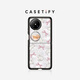 CASETIFY絲帶小兔 適用于HUAWEI華為 Pocket 2手機保護殼 Pocket2手機殼 華為折疊屏 透明黑框 Pocket 2