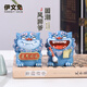 伊文兔（THE RABBIT IVEN）歡喜風(fēng)獅爺擺件辦公室解壓擺件鎮(zhèn)紙國(guó)潮醒獅生日禮物創(chuàng)意文創(chuàng)禮物 歡喜風(fēng)獅爺彩色款小號(hào)-逢考必過(guò)