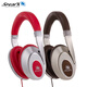 spearx 聲特MH-505 魔音HIFI耳機頭戴式手機線控重低音音樂耳機 紅色
