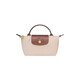瓏驤（LONGCHAMP）Le Pliage 帆布短柄餃子包迷你手提包  米白色 L34175089P71 