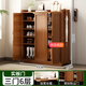 悅萊居鞋柜家用入戶(hù)門(mén)口大容量樓道外進(jìn)門(mén)客廳儲物柜小戶(hù)型加厚鞋架防塵 常規 95*33*100/帶靴位 組裝