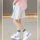 艾諾輪兒童短褲女夏外穿中大童初中生小女孩夏季薄款運(yùn)動(dòng)褲百搭休閑褲女童夏裝兒童外穿白色純棉五分褲子潮 白色【單件裝】 170 建議身高160-170CM