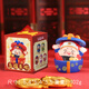 小妮秋五福來啦擺件紀念品辦公室桌面裝飾工藝品兒童生日禮物送男生女生 福星