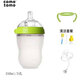 可么多么comotomo奶瓶新生兒仿母乳硅膠防脹氣斷奶神器 綠[6-12月]3滴  250ml