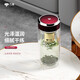 萬象（WANXIANG）雙層抗菌玻璃杯男女士辦公高檔送禮泡茶耐高溫茶杯車載商務(wù)水杯子 TV55抗菌杯-夜光紅255ml
