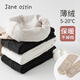 JANE.OSTIN兒童打底褲女童秋冬連褲襪外穿豎條紋腳底防滑襪子嬰兒寶寶 奶白 1條 5-8歲【建議身高110-125CM】