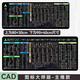 沁宣CAD快捷鍵鼠標墊大號ps ai設計excel公式pr wps電腦鍵盤(pán)墊辦公桌面墊 CAD圖標大師-主推款 800*300*4mm
