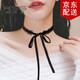 相思樹(shù) 項圈choker手工飾品蕾絲織帶長(cháng)款韓風(fēng)簡(jiǎn)約項鏈頸飾配飾女