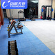 動(dòng)聯(lián)無(wú)界健身房地墊室內橡膠地墊防滑減震緩沖墊健身地墊力量區運動(dòng)地板