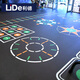 利德（LIDE）室內健身房地膠運動(dòng)地板健身房地膠墊私教早教中心兒童體適能地膠 任意定制圖案4.5mm（球皮型）
