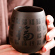 瓷牌茗茶具（cipaiming teaset）瓷牌茗 紫砂萬(wàn)福茶杯主人杯大號個(gè)人單杯品茗杯家用喝茶杯水杯