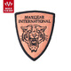 MAXGEAR 虎頭貼章 繡標標識 背包配件 戶(hù)外識別帖章時(shí)尚個(gè)性魔術(shù)貼 3617 虎頭貼章