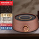 金灶（KAMJOVE） 紫砂電陶爐罐罐烤奶家用煮茶爐煮茶泡茶壺大功率電陶爐茶爐家用迷你電熱爐 豪華木盒款（面板18cm）