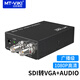 邁拓維矩（MT-viki） 邁拓維矩SDI轉HDMI 轉換汽帶環(huán)出 轉VGA雙路輸出可級聯(lián)廣播級 SDI轉VGA MT-SV12