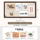 杏雙 相框組合毛氈板墻貼免打孔照片墻網(wǎng)紅留言板公告欄兒童作品展示墻宣傳欄房間裝飾墻板背景板自粘 相框04D-90*180