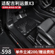 三力必達(dá)適用于吉利遠(yuǎn)景X3汽車(chē)腳墊17-25年款專(zhuān)用防水環(huán)保TPE包門(mén)檻全包圍 TPE腳墊 (17-25年)吉利遠(yuǎn)景X3
