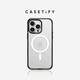 CASETIFY 基礎(chǔ)款透明防摔手機(jī)殼 適用iPhone16/15/14/Pro/Max 蘋果手機(jī)殼 透明黑框Magsafe iPhone 16 Pro Max