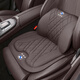 拓比應寶馬坐墊腰靠頭枕x1x2ix3x4x5Lx6x7系5系3系ix車(chē)內飾用品通用四季 寶馬腰靠1個(gè)+坐墊1個(gè)【摩卡棕】