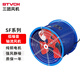 STVCH強力通風(fēng)排氣扇SF軸流工業(yè)風(fēng)機220v大功率換氣抽風(fēng)380V SF4-4 0.55KW 220V