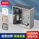 奧柯朗（AOKOLA）86型通用加厚PVC家用接線盒明線開關(guān)插座底盒明盒插座盒明裝底盒  PVC灰色明裝底盒