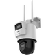 【9成新】HIKVISION?？低?G雙攝像頭免流量室外800萬(wàn)360度全景全彩家用報警監控器帶存儲卡無(wú)限流量卡Q2S8DM