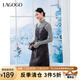 lagogo灰色高級(jí)感吊帶連衣裙女拉谷谷2024年冬季新款中長(zhǎng)款A(yù)字裙 深灰色 M