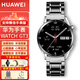 華為（HUAWEI）華為手表gt3血氧體溫檢測(cè)智能兩周續(xù)航藍(lán)牙通話心率監(jiān)測(cè)游泳防水男女電話手表 華為手表GT3(含棕咖色真皮表帶+五銖黑間銀鋼帶)