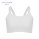 愛(ài)慕兒童少女發(fā)育內衣女大童小背心寬肩帶一體織無(wú)鋼圈文胸輕柔|云朵少女 二階段-白AJ11557221H0 170
