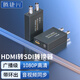 騰捷興HDMI轉(zhuǎn)SDI轉(zhuǎn)換器帶sdi本地環(huán)出 音視頻雙輸出 高清1080P廣播級(jí)HD/3G-sdi監(jiān)控?cái)z像機(jī)專用 TJX-HDSS