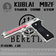 KUBLAI安全軟彈玩具n10伯萊塔m92f連發(fā)快拆庫拜萊空掛回躺成人玩具 手動 10個 M92-白色