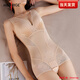 美人計塑身內衣收腹束腰女連體束身翹臀托胸美體衣產(chǎn)后顯瘦塑開(kāi)檔 0086 膚色 L[106120斤體重]